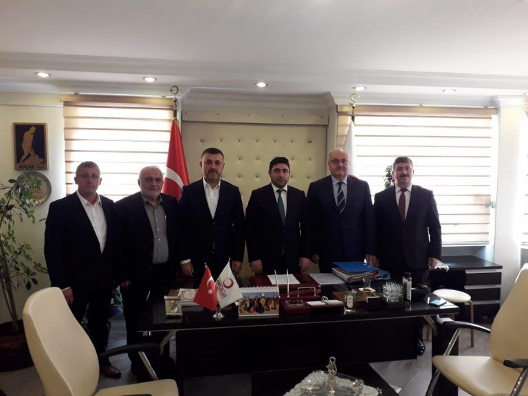 Belediye Başkanımız Yeni Kızılay İl Yönetimini Ziyaret Etti