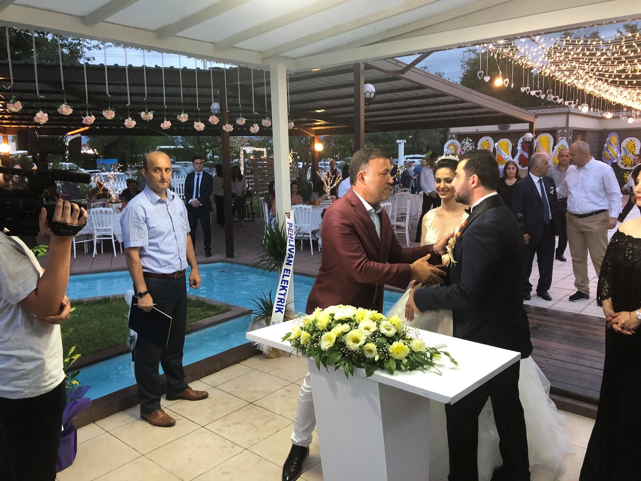 Başkanımız Hilal ve İlker Balta Çiftinin Düğün Merasimine Katıldı