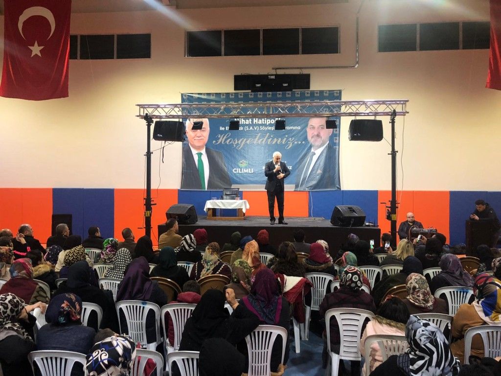 İlçemizde Prof. Dr. Nihat HATİPOĞLU Söyleşi Programı Gerçekleştirildi