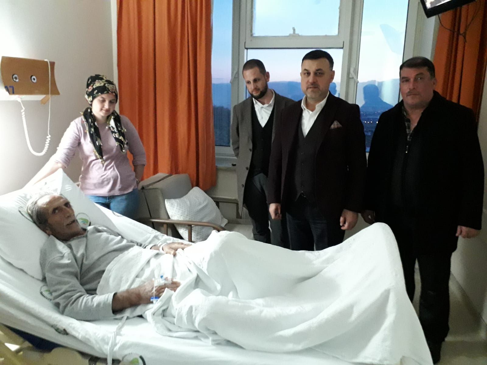Belediye Başkanımız Muhsin Yavuz Hasta Ziyaretinde Bulundu