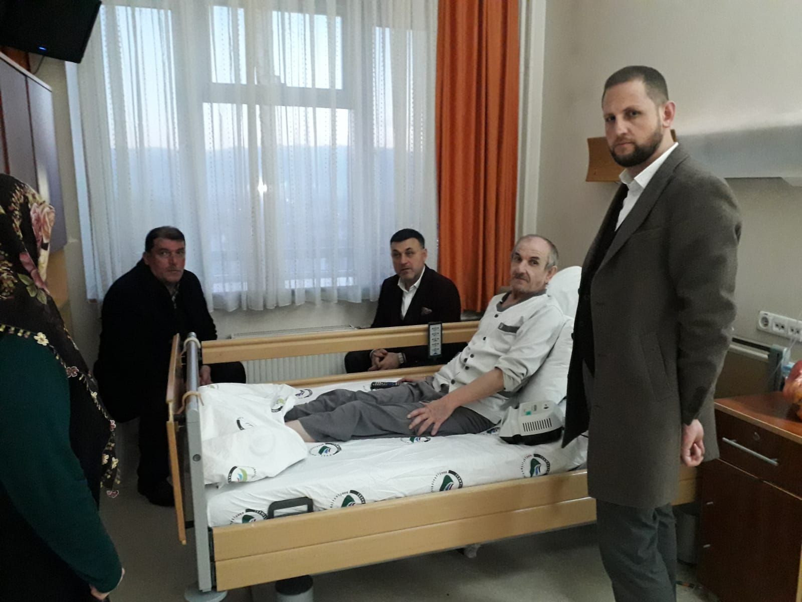 Belediye Başkanımız Muhsin Yavuz Hasta Ziyaretinde Bulundu