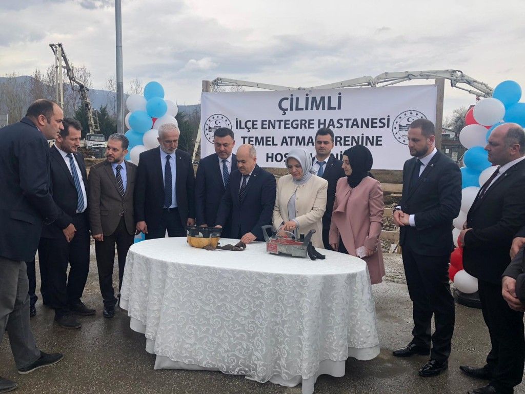 İlçe Hastanesinin Temel Atma Töreni Gerçekleştirildi