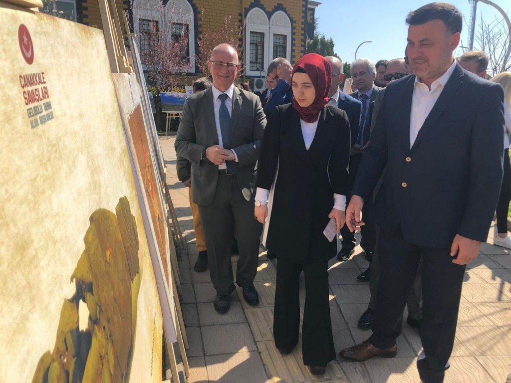 Başkanımız 18 Mart Çanakkale Zaferi ve Şehitleri Fotoğraf Sergisi
