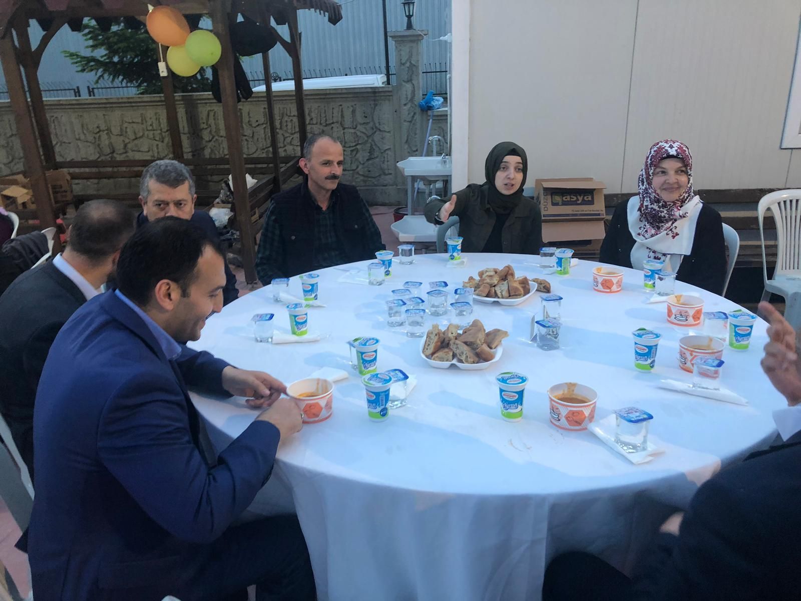 İlçe Kız Kur'an Kursu'nda İftar Coşkusu