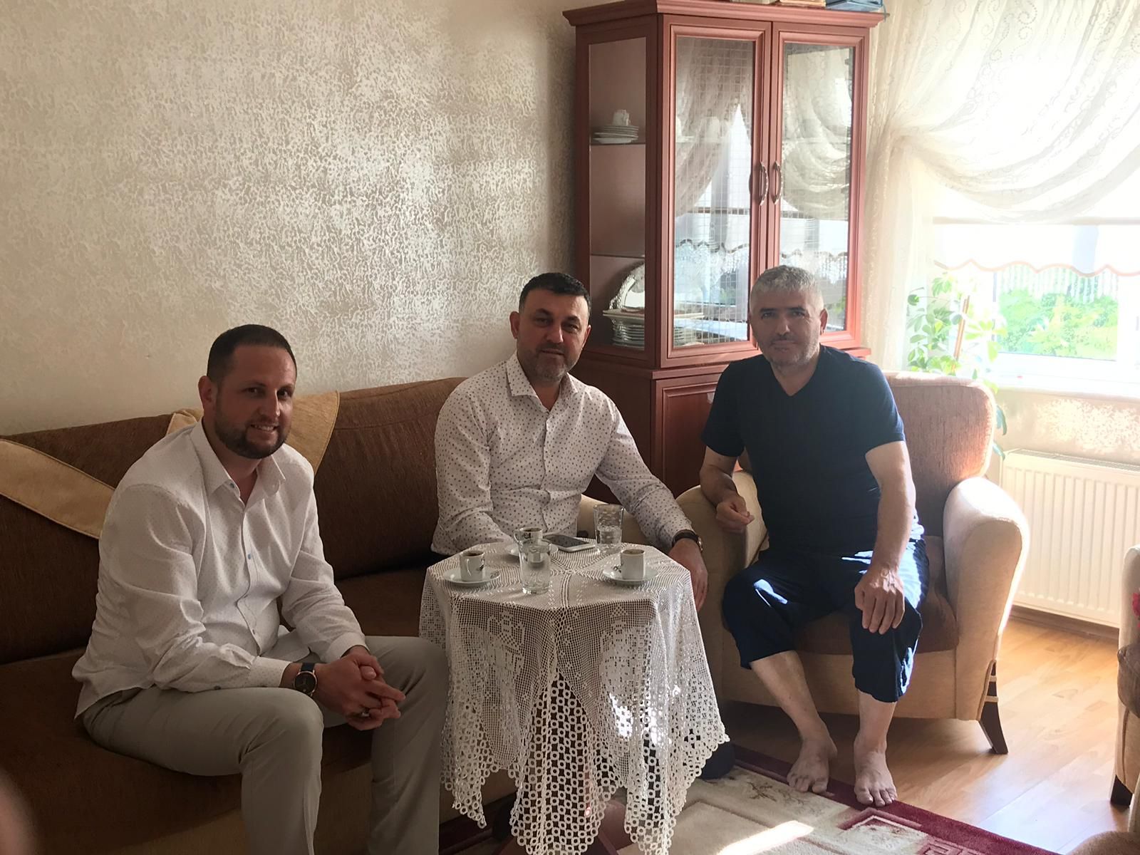 Başkan Yavuz Hasta Ziyaretlerinde Bulundu