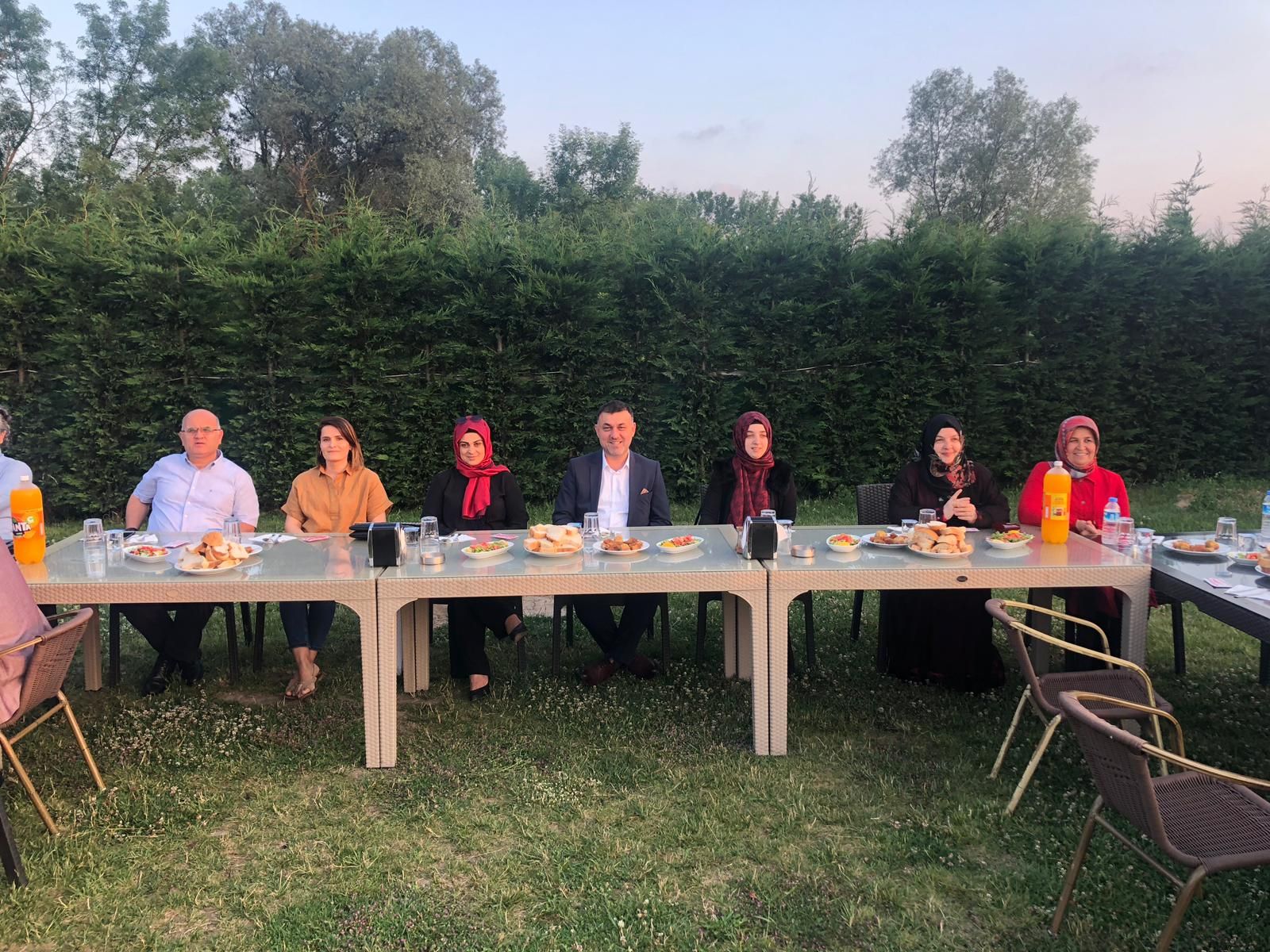 İlçe Kaymakam V. Sayın Rumeysa Sena Kurt a veda yemeği düzenlendi