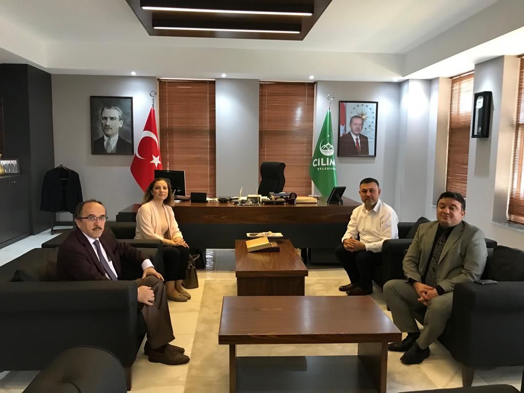 Başkanımıza, Rektör Dermican Çakardan hayırlı olsun ziyareti