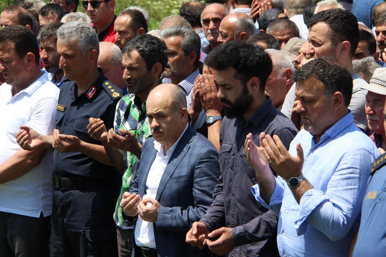 Başkan Yavuz Selde Hayatını Kaybeden Vatandaşımızın Cenaze Törenine Katıldı