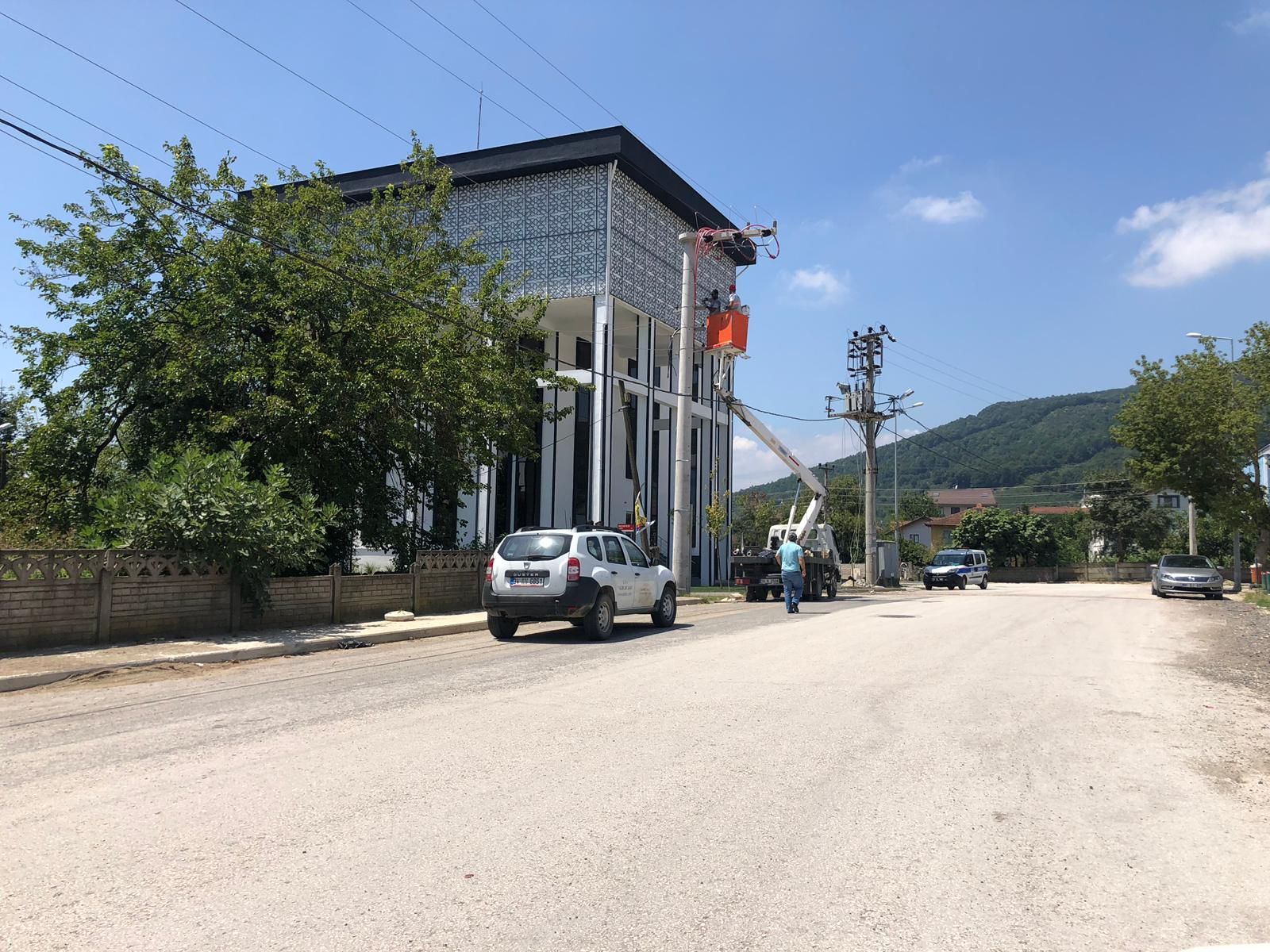 Elektrik Hatlarının Yer Altına Alınma Çalışması Tamamlandı