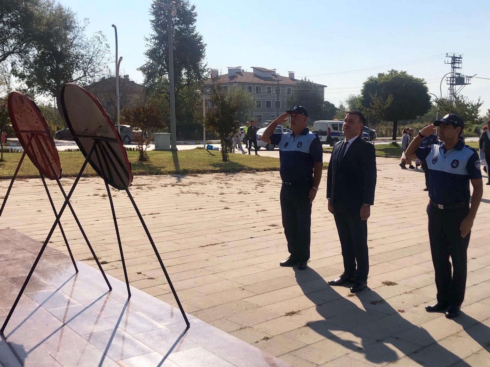19 Eylül Gaziler Günü Çelenk Koyma Töreni