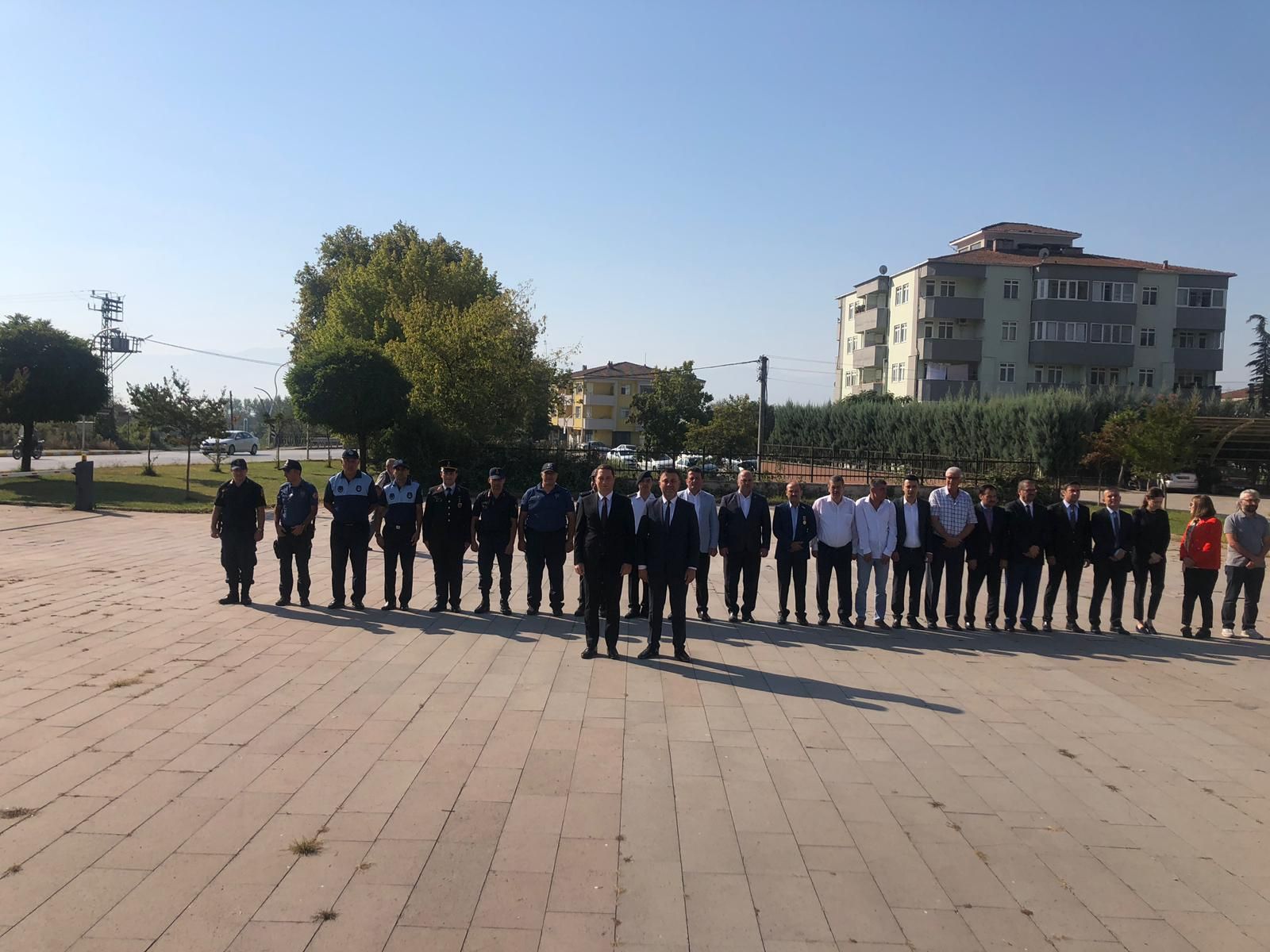 19 Eylül Gaziler Günü Çelenk Koyma Töreni