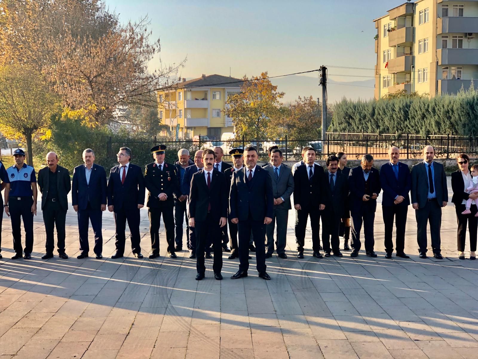 İlçemizde 10 Kasım Atatürk'ü Anma Etkinlikleri Düzenlendi