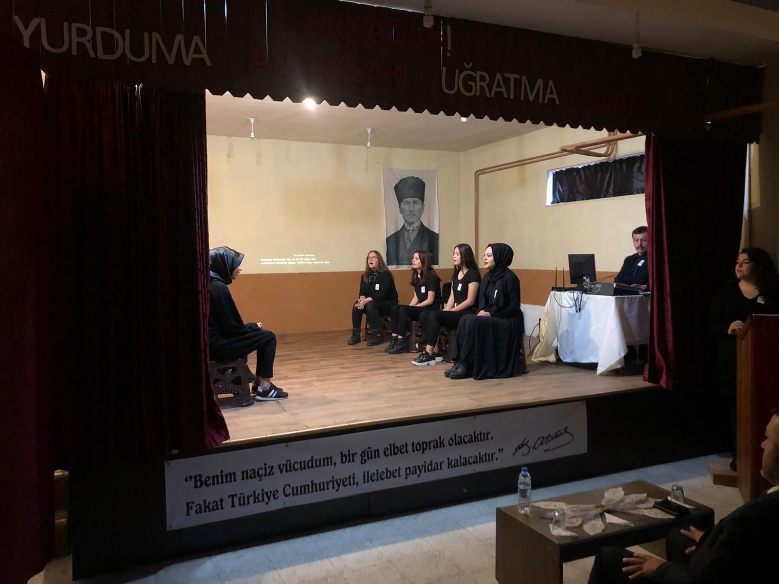 İlçemizde 10 Kasım Atatürk'ü Anma Etkinlikleri Düzenlendi