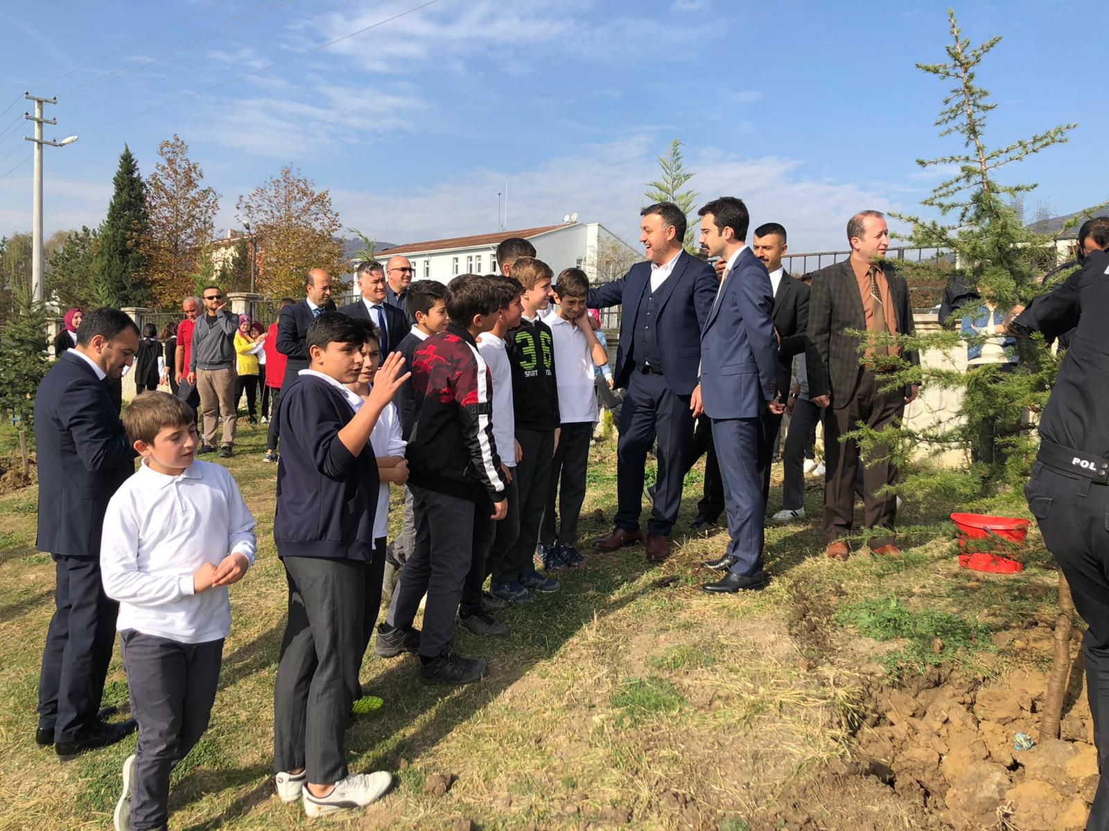 Milli Ağaçlandırma Günü Kapsamında Fidanlar Toprakla Buluştu
