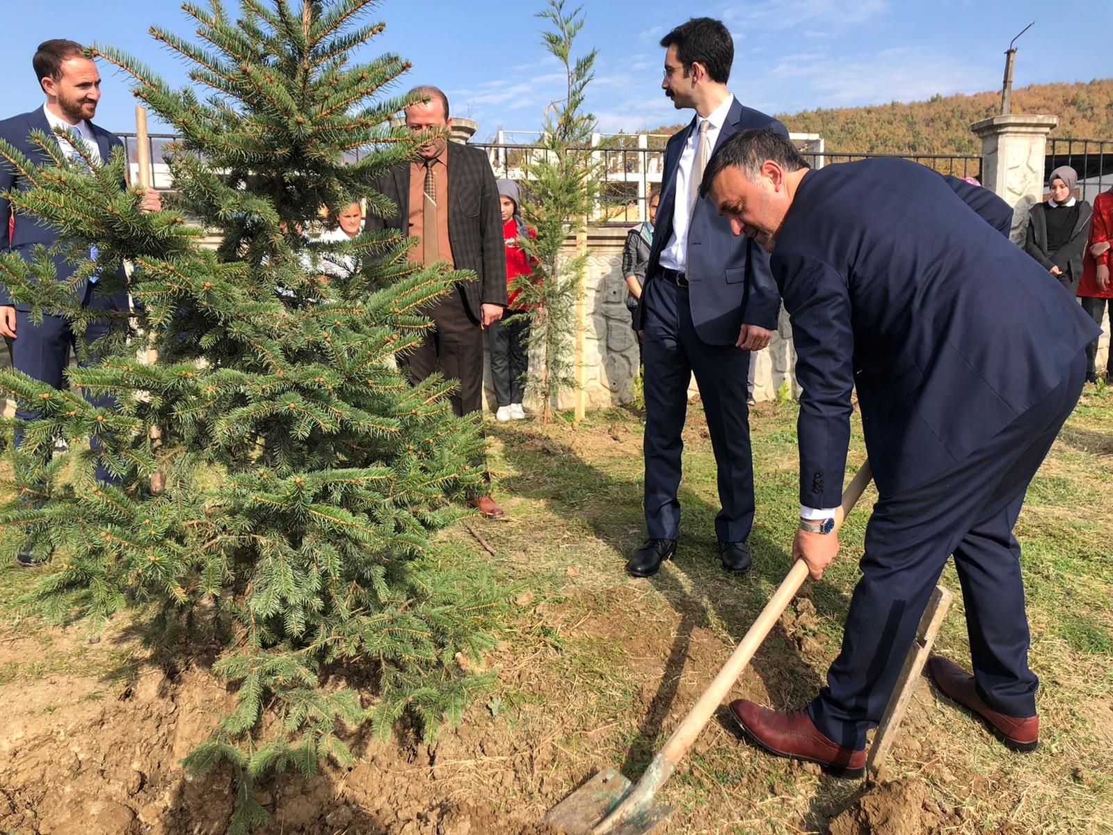 Milli Ağaçlandırma Günü Kapsamında Fidanlar Toprakla Buluştu