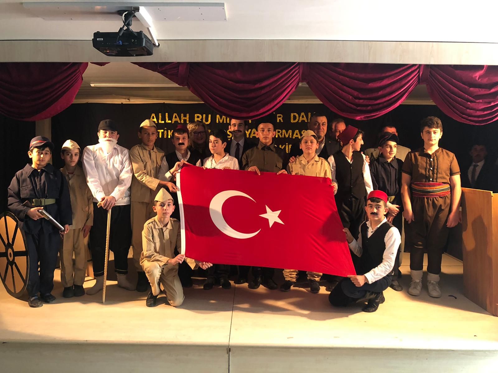 12 Mart İstiklal Marşı'nın Kabulü ve Mehmet Akif Ersoy'u Anma Programı Düzenlendi
