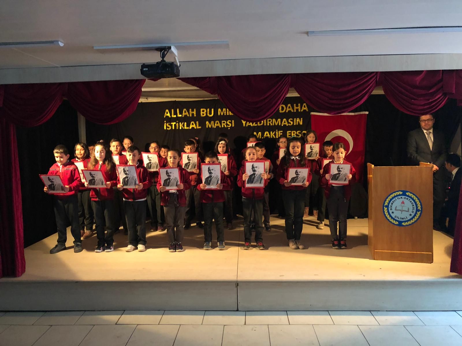 12 Mart İstiklal Marşı'nın Kabulü ve Mehmet Akif Ersoy'u Anma Programı Düzenlendi
