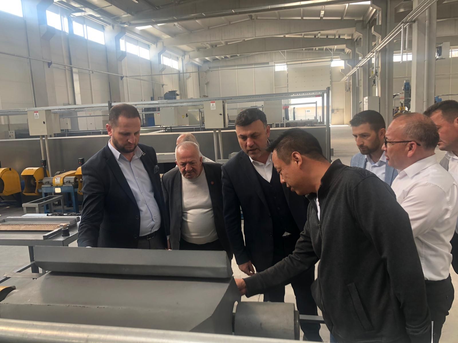 Başkan Yavuz'dan TTX Fabrikasına Ziyaret