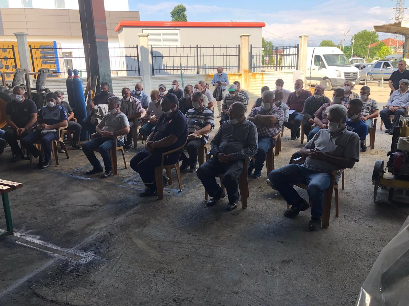 Başkan Yavuz Personelle Toplantı Gerçekleştirdi