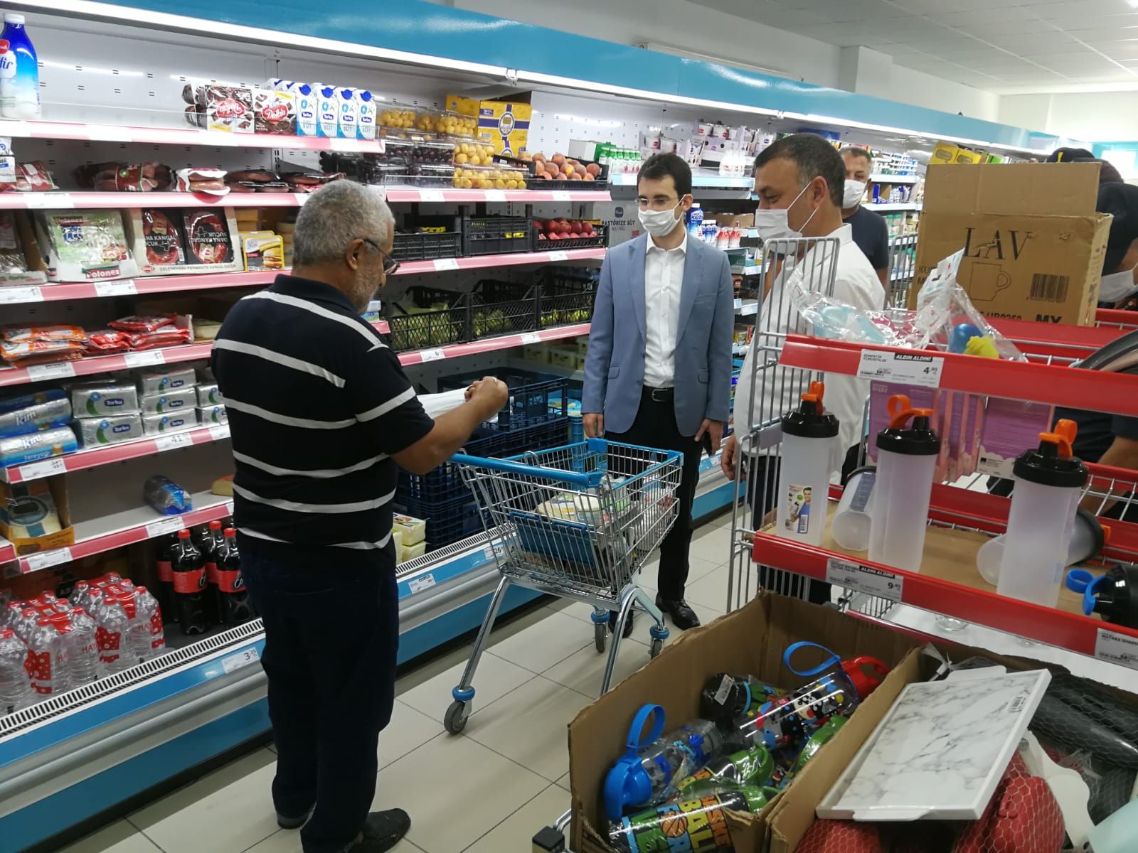 İLÇEMİZ DE SAĞLIK İÇİN, HEPİMİZ İÇİN DENETİMİ