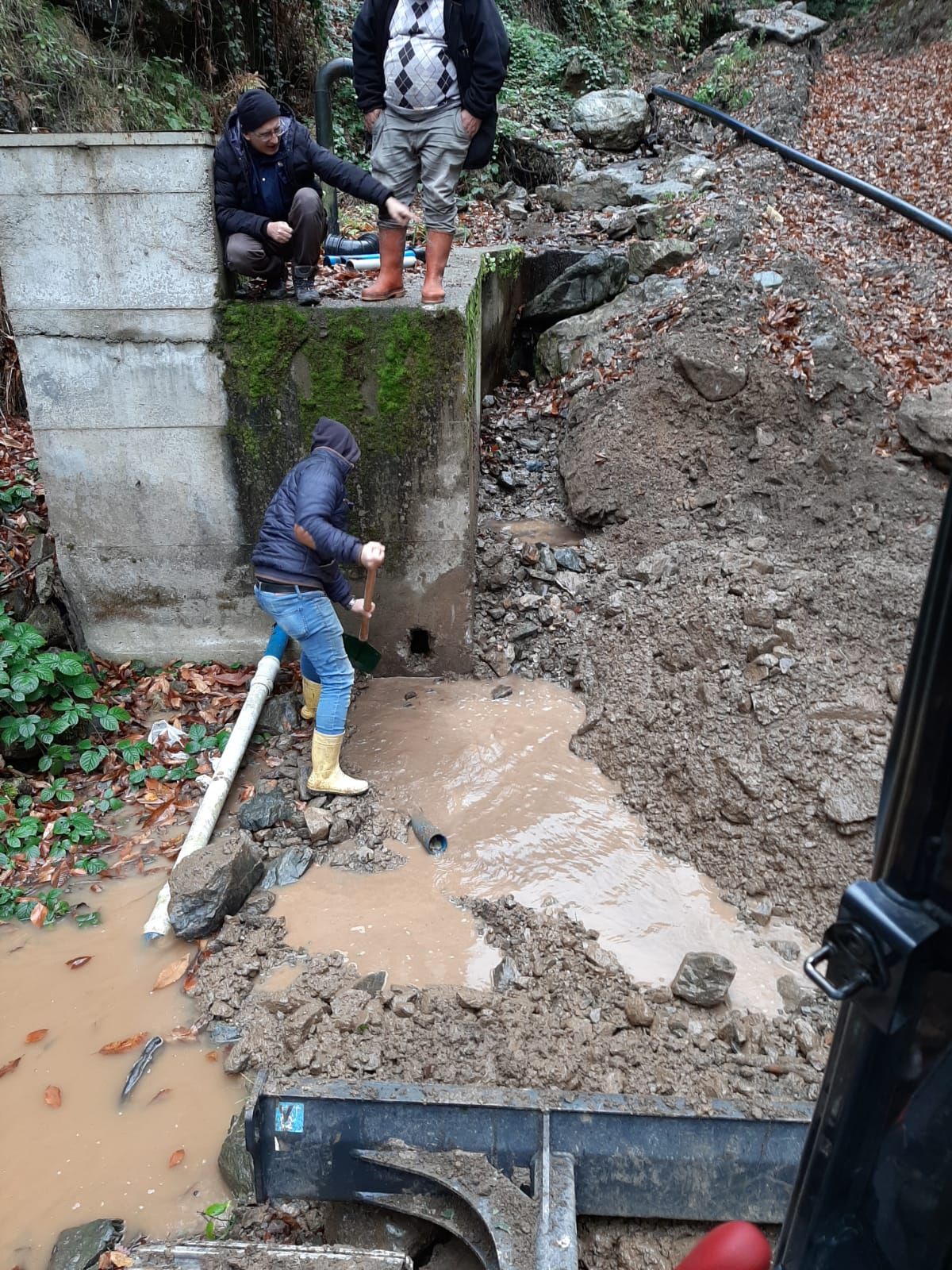 İlçemiz su kaynaklarında kış bakımı gerçekleştirildi