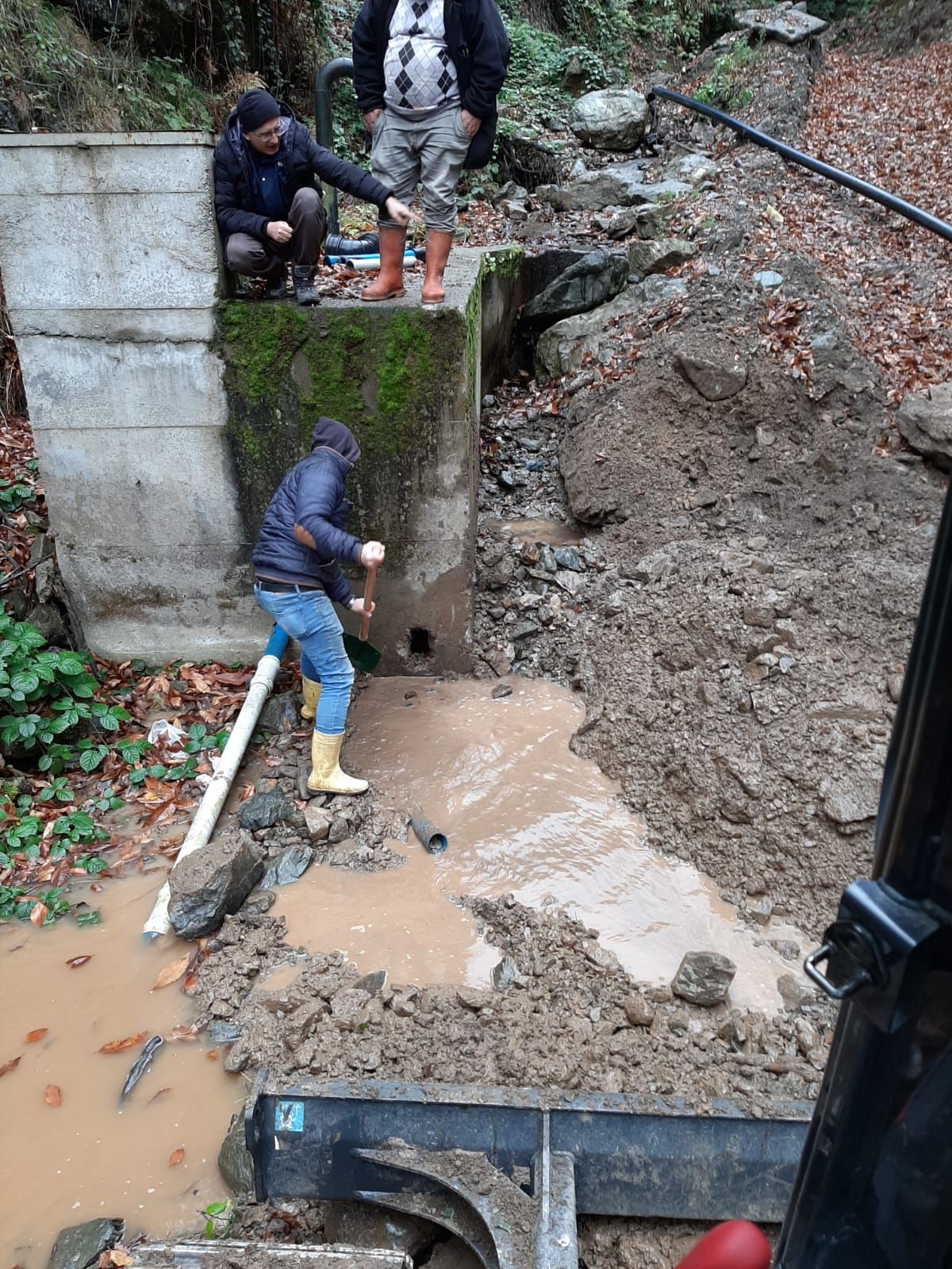 İlçemiz su kaynaklarında kış bakımı gerçekleştirildi