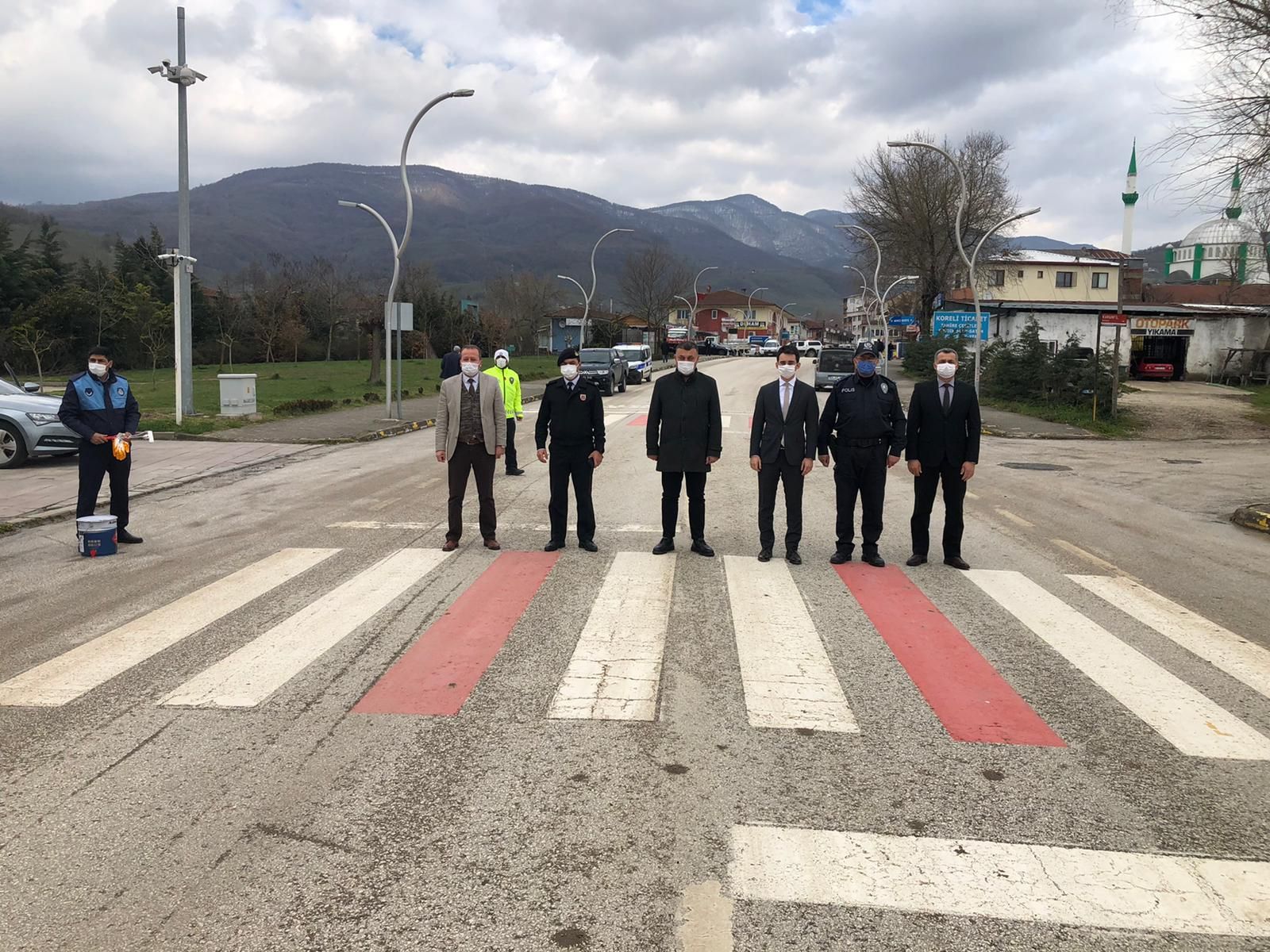 İlçemiz de Önce Yaya Uygulaması Gerçekleştirildi