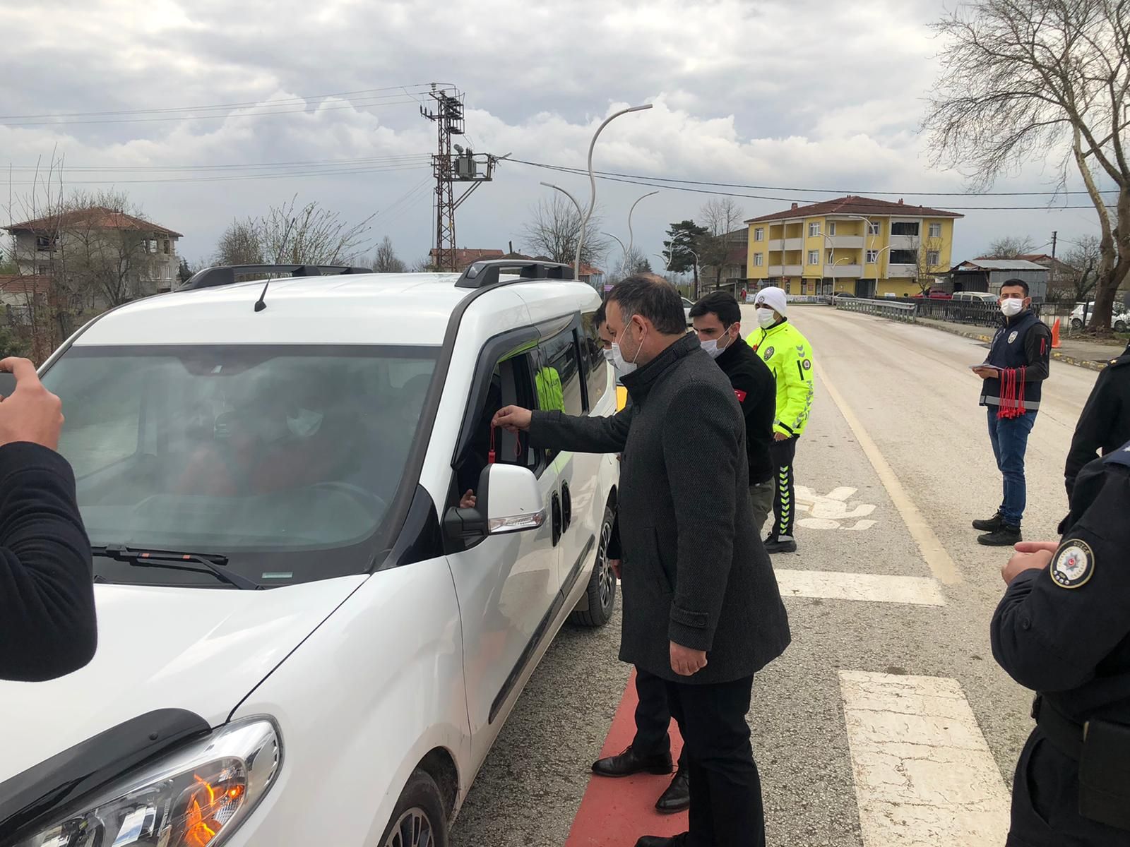 İlçemiz de Önce Yaya Uygulaması Gerçekleştirildi