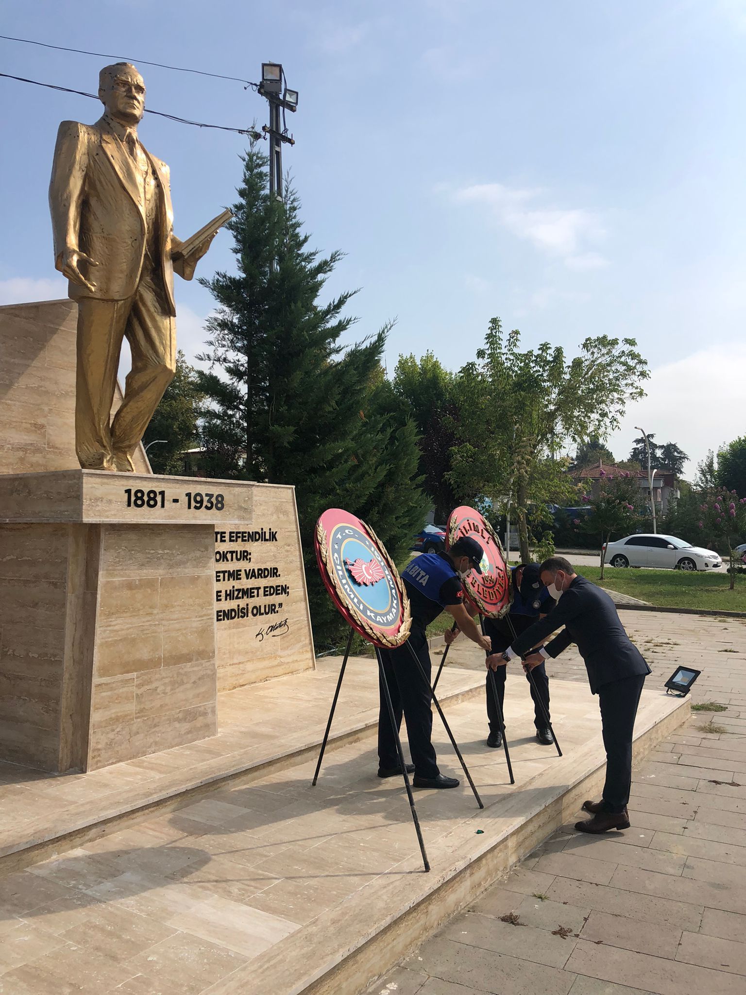 30 Ağustos Zafer Bayramı İlçemizde Törenle Kutlandı